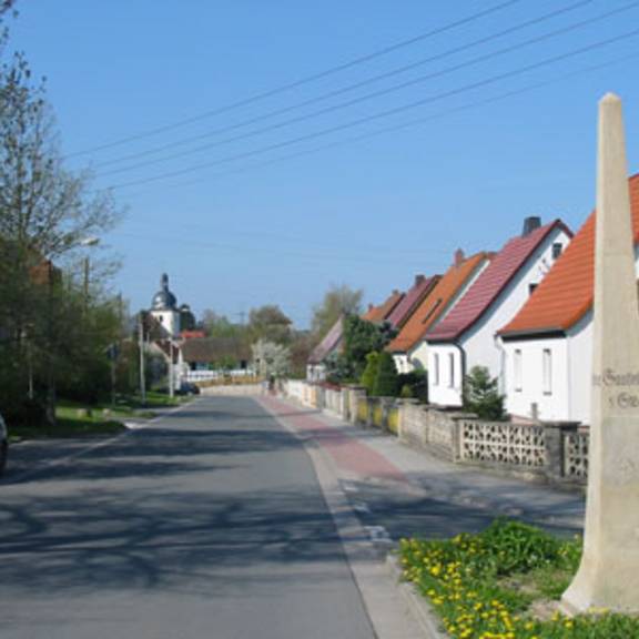 Hauptstraße in Oppurg
