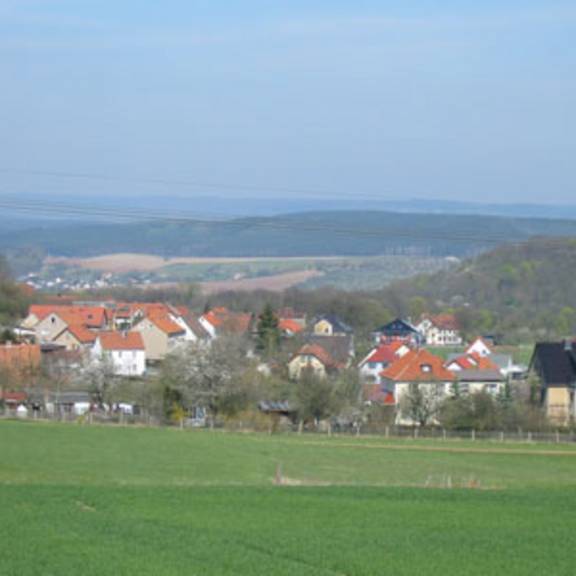 Blick über Wernburg